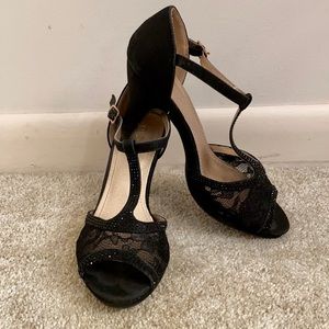 Dream Pairs Amore Open-Toe Stiletto Heels with Strap